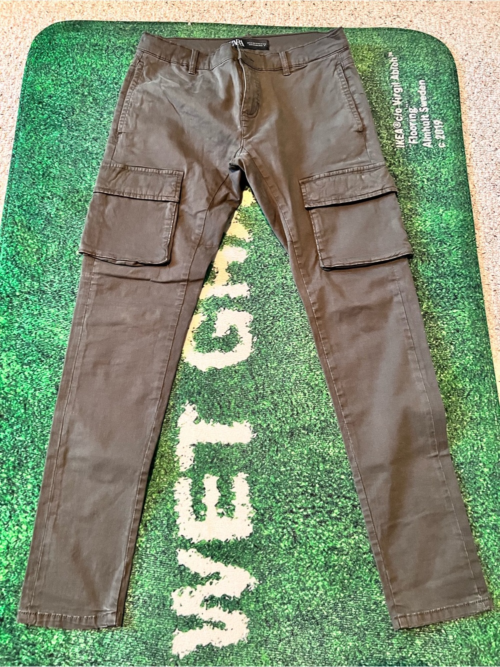 Men's Cargo Pants - Olive Green